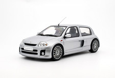 1/18 RENAULT CLIO PHASE 1 V6 2001 SILVER OTTOMOBILE OT1034