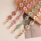 Acrylic Flower Link Chain Shoulder Crossbody Replacement Handle Bag Strap