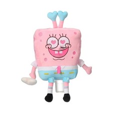 MINISO Spongebob Squarepants Pink Heart Plush Toy 30CM Soft Cute Plush