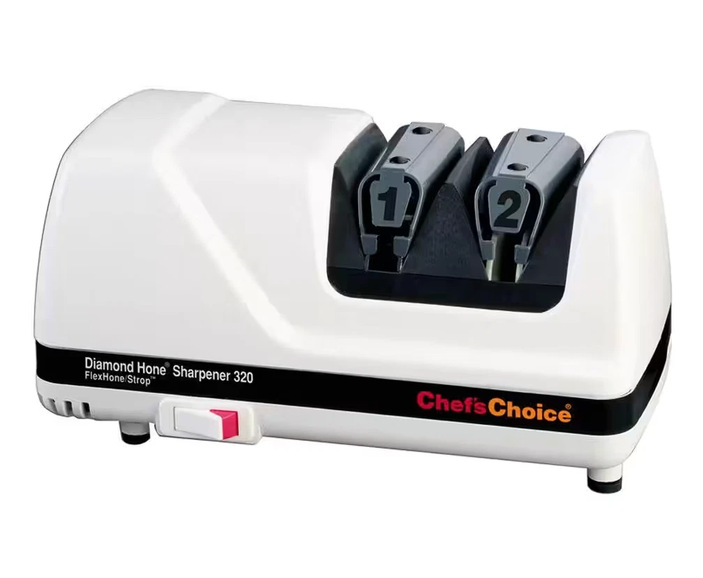 Chef'sChoice Knife Sharpener Diamond Hone FlexHone/Strop 2-Stage Easy Cleanup