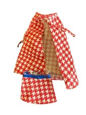 Barbie Vintage 1974 Growing Up Skipper Vestito Originale: Gonna Avvolgente E Mini