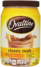 Ovaltine Classic Malt Beverage Mix Pack 2 12 oz Size 12 Ounces