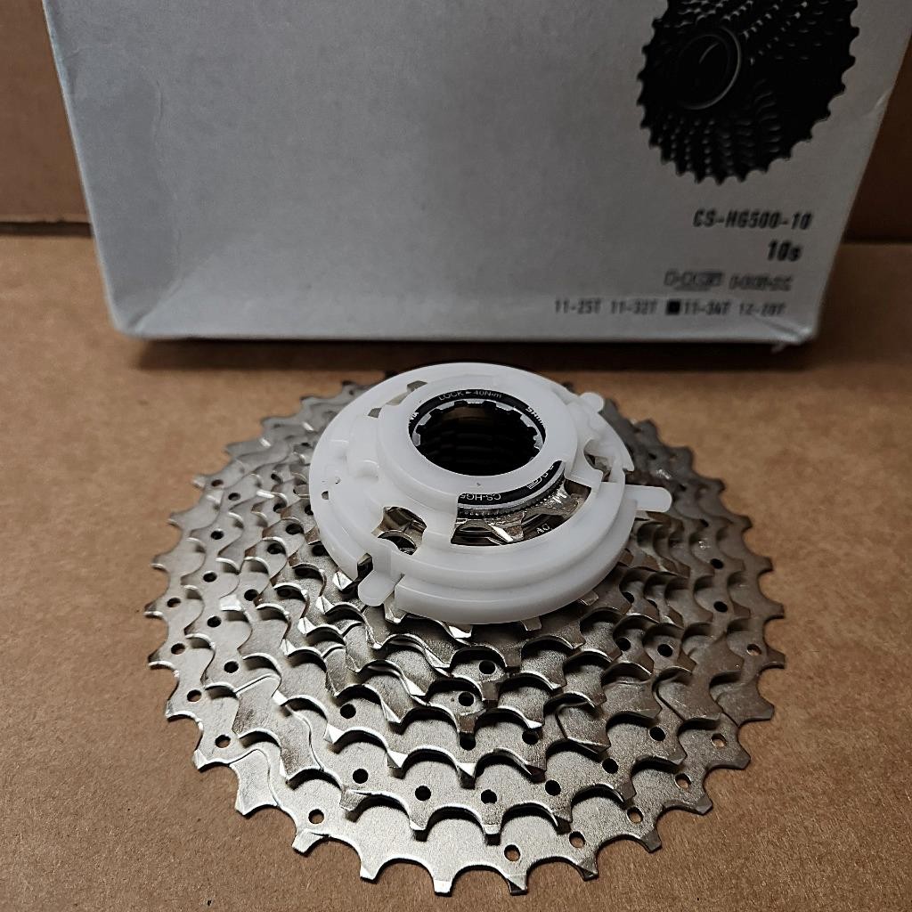 Shimano Tiagra CS-HG500 10-Speed 11-34t Bicycle Cassette Sil