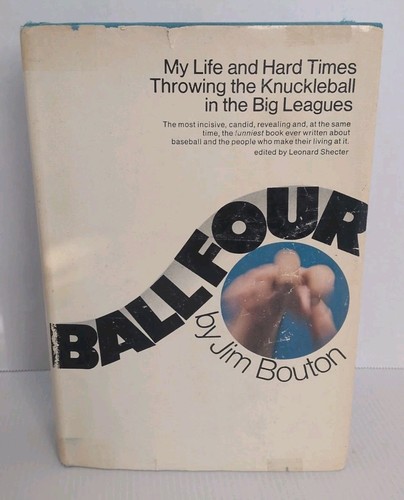Ball Four by Jim Bouton, 1970 Book Fifth Printing Hardcover