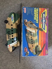 Micro Machines Transport Chopper Boxed Galoob 1989 Military Helicopter