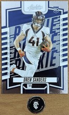 Drew Sanders 2023 Panini Absolute Base Set Rookie #177 Denver Broncos
