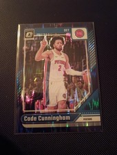 2024-25 Donruss Optic Cade Cunningham #26 Blue Velocity Prizm