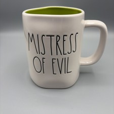 Rae Dunn Disney Villains MISTRESS OF EVIL Dou...