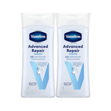 Vaseline Intensive Care Advanced Repair Unscented Body Lotion 200ml x2