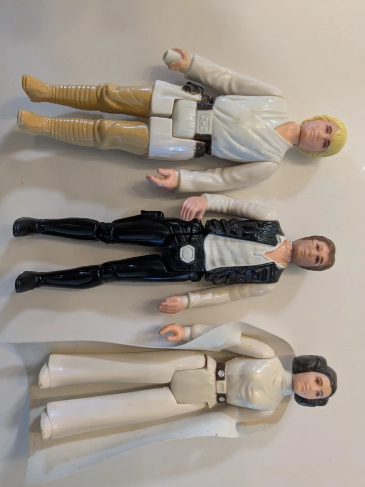 Vintage Kenner Star Wars action figures 1977 -1980 19 Figures With Case READ - Image 3 of 4