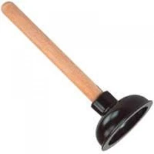 Mintcraft 8317-B Drain Plunger, 4", Black 4 Inch, 