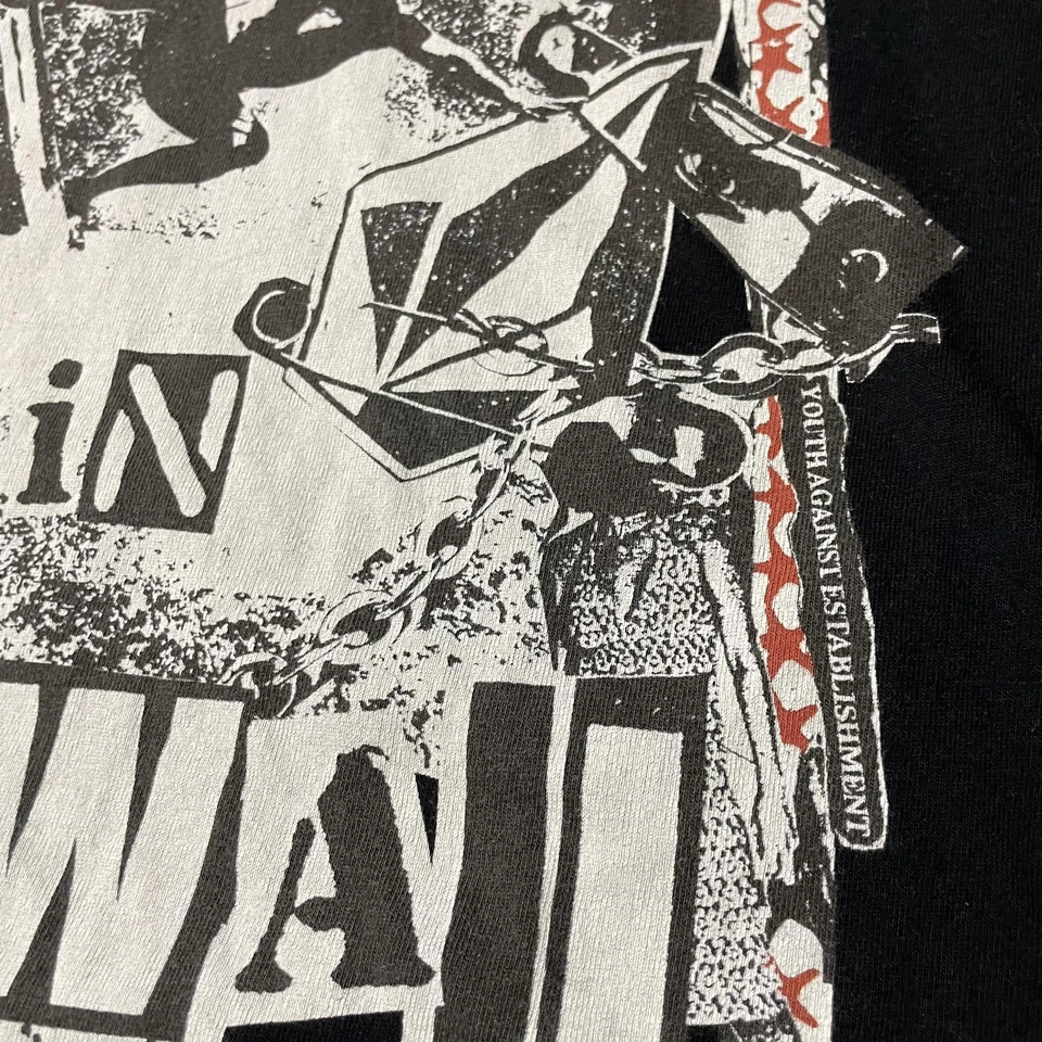 Volcom Shirt Mens XL Black Anarchy In Hawaii Graphic Tee Short Sleeve Surf Skate - Image 3 of 4