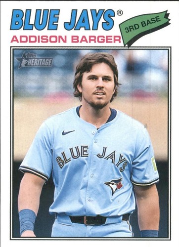 2026 Topps Heritage Addison Barger Toronto Blue Jays #370 | eBay