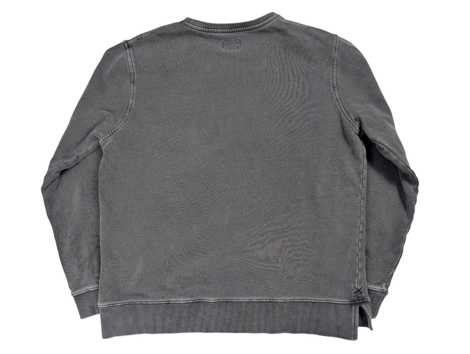 Cuts Split-Hem Sweatshirt Men Medium Crewneck 100… - image 2