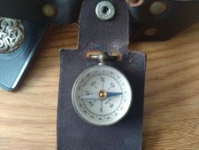Pathfinder Compass - Vintage rare working Girl Guides compass with belt - 1950s