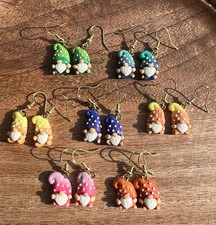 Gnome dangle earrings