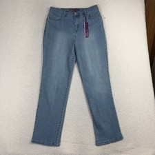 Gloria Vanderbilt Amanda Slimming Heritage Tapered Jeans Blue 8 29.5x28 NWT