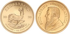 Sud Africa 2020 1 OZ Oro Krugerrand, Anlagegold Fior di Conio 134126