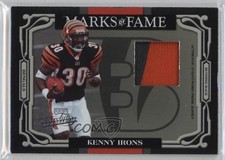 2007 Playoff Absolute Memorabilia Materials Prime 33/50 Kenny Irons #MOF-43 0q3