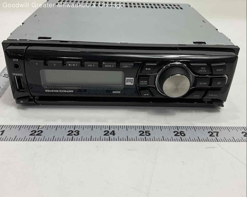 Dual Electronics Corp. XD250 AM/FM/CD Receiver For Car/Vehicle Audio (Untested)