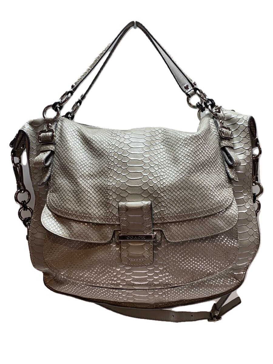 Coach Shoulder Bag Gry Used 11cm x 34cm x 32.5cm