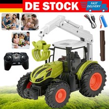 2.4GHz Traktor Ferngesteuertes Auto 1 Traktor Spielzeug 6 Kanäle 360° Drehung