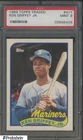 #1 1989 Topps Traded #41T Ken Griffey Jr Seattle Mariners RC Rookie HOF PSA 9