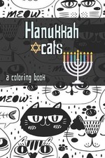 hanukkah cats: a Coloring Book Easy, LARGE, GIANT Simple Picture Coloring Books