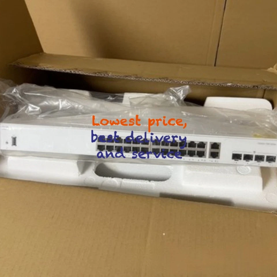 C1000-24T-4G-L Cisco Serie C1000 24 Puertos 10/100/1000 Ethernet, 4 Puertos 1G SFP Foto 2 de 2