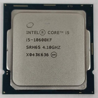Intel Core i5-10600KF 4.10GHz 6 Core SRH6S 12 Thread LGA 1200