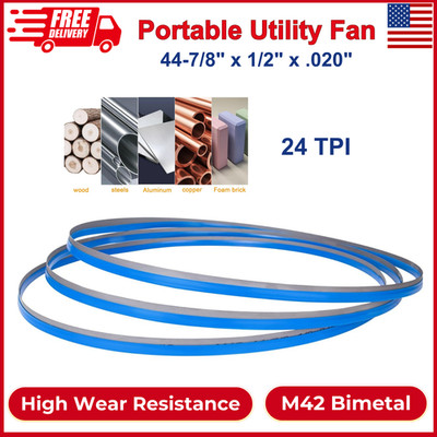 44-7/8-Inch Portable Bandsaw Blades 24 TPI, 44-7/8'' X 1/2'' X .020'' Replacement