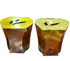 Glade Merry Maple Morning Candle Lot of 2 Winter Collection 4oz Maple Scent