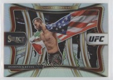 2021 Panini Select UFC Premier Level Silver Prizm Dominick Reyes #112 0x5g