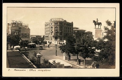Ankara, Ulus meydani, Ansichtskarte 
