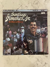 Santiago Jimenez, Jr. LP El Mero Mero 1981 Tejano Arhoolie