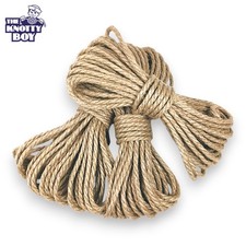 10mm Brown Jute Rope Natural Decking Cord Garden