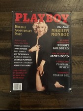 Play Boy Magazine Marilyn Monroe Cover January 1997 Collectable