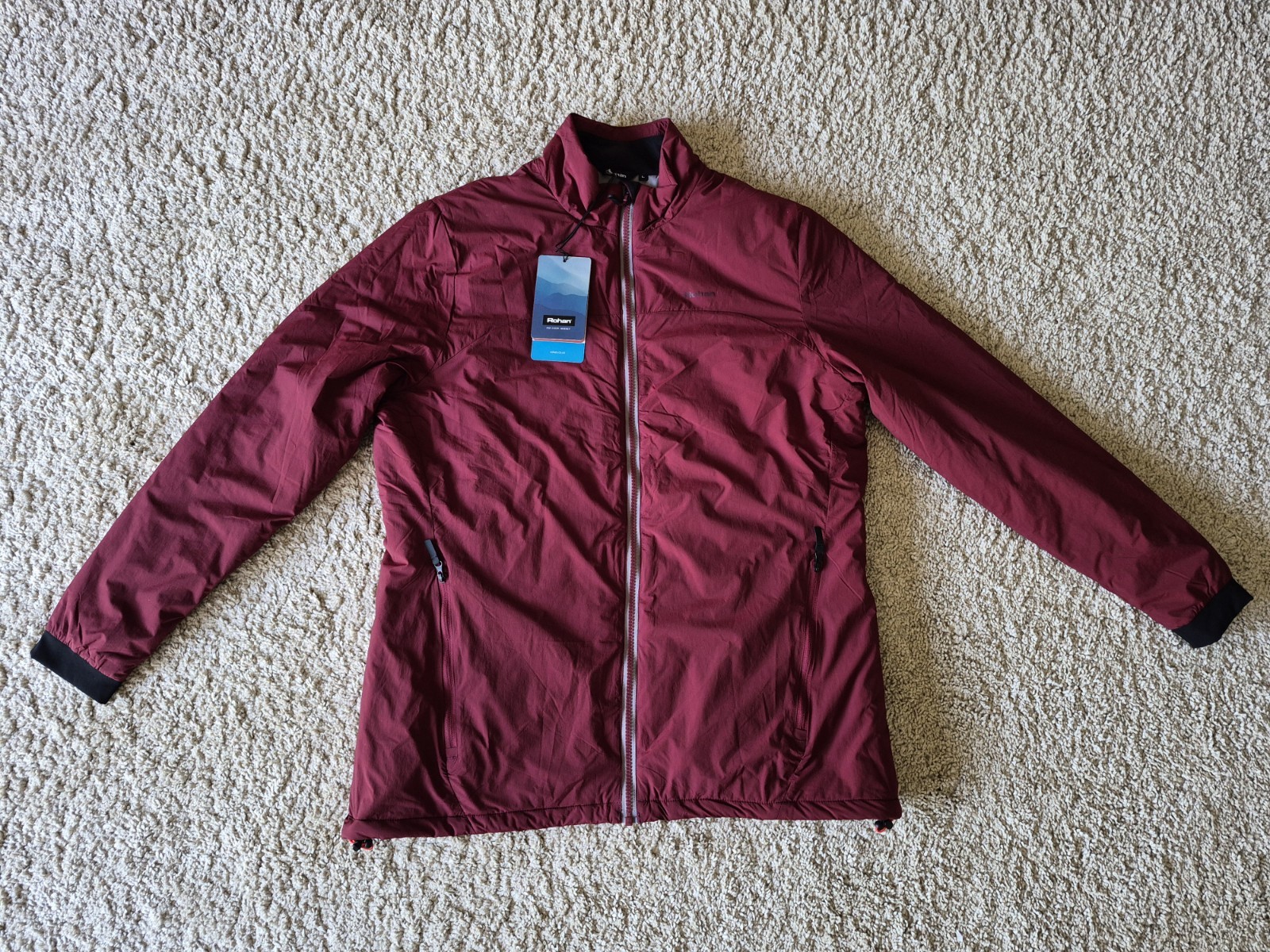 Rohan Icepack Jacket Womens Molten Red Size Large BNWT