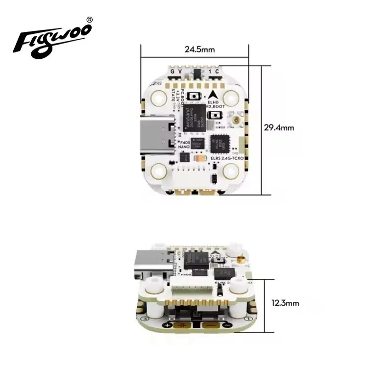 Flywoo GOKU GN405 Nano HD 35A Stack V3 W/ TXCO ELRS 2.4g Plug&Play O4/O4 Pro New - Image 4 of 4