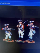 Conte Collectibles PAT 205 British Regulars Firing (3 figures)  1/30 Scale
