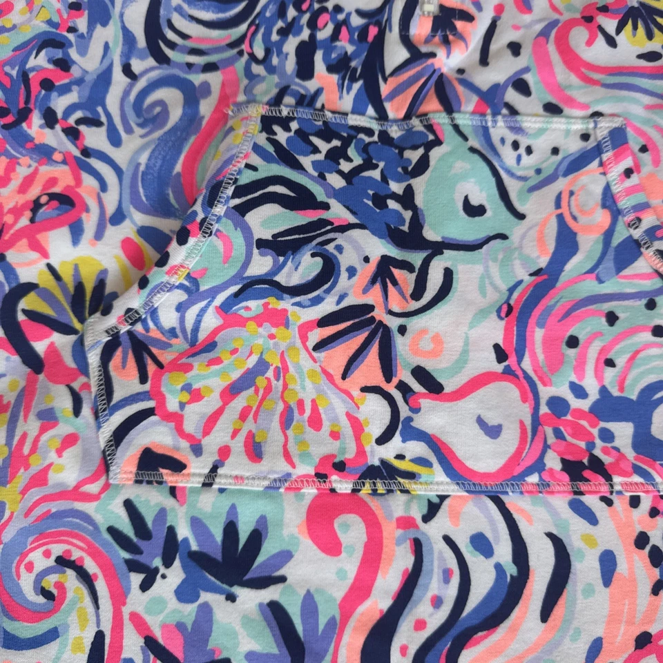 Lilly Pulitzer Pullover Zip Dress Skipper Size L 8/10 New - Image 3 of 4