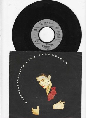 7'' Single -  1989 - Lisa Stansfield - all around the world