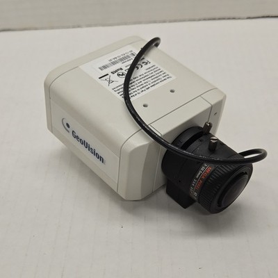GeoVision GV-BX3400 3MP IP Camera WDR Pro PoE 2-Way Audio Mini USB Indoor White