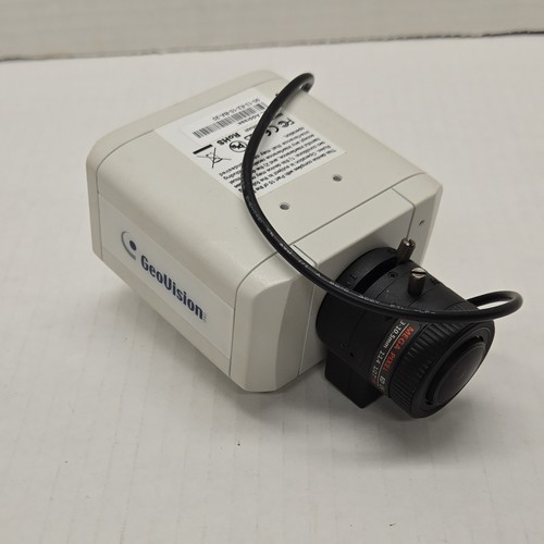 GeoVision GV-BX3400 3MP IP Camera WDR Pro PoE 2-Way Audio Mini USB Indoor White