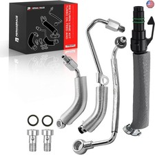Complete Turbo Oil AND Coolant Line Kit for 1.4L EcoTec - Compatible with Chevy