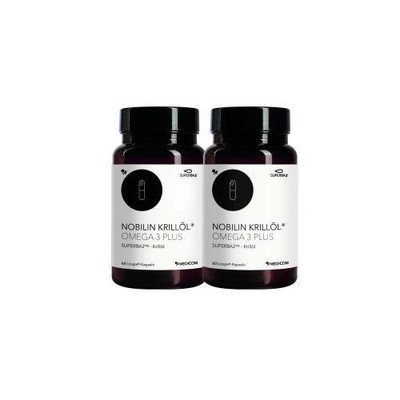 2x NOBILIN Krillöl Omega-3 Plus Kapseln 2X60 ST