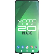 For Motorola Moto Edge 20/20 Pro/X30 (XT2143 XT2153 XT2201) LCD with Touch Black