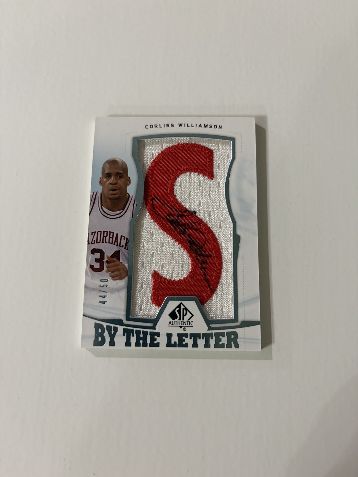 2013-14 SP Authentic - By the Letter Autographs Corliss Williamson 44/50