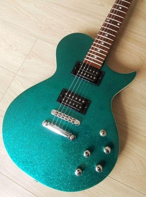 ギター Burnny LS.LSA BURNY LS-65 sparkle finish Les Paul type Electric Guitar Used From