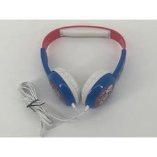 Nintendo Super Mario Wired Headphones Tech 2 Go MO-V125 Kids Blue Red Power-Up